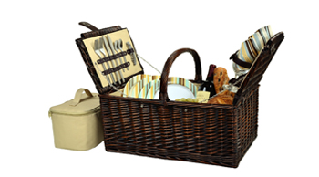 Buckingham Picnic Basket for Four